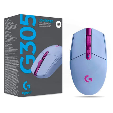 Mouse Logitech G305 LIGHTSPEED Inalámbrico | Sensor HERO 12K DPI | Ultraligero | Receptor USB