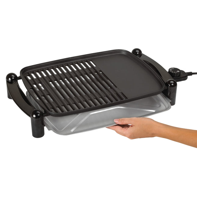 Parrilla y Plancha Eléctrica Black+Decker, IG201