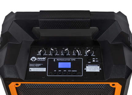 Parlante RGB Moonki TUENT Bluetooth MS-1200B | 1200W PMPO | Luces LED | Batería Recargable