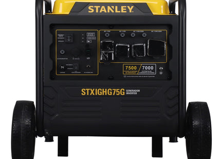 Stanley Generador inverter 7500W STXGIHG75G vista lateral