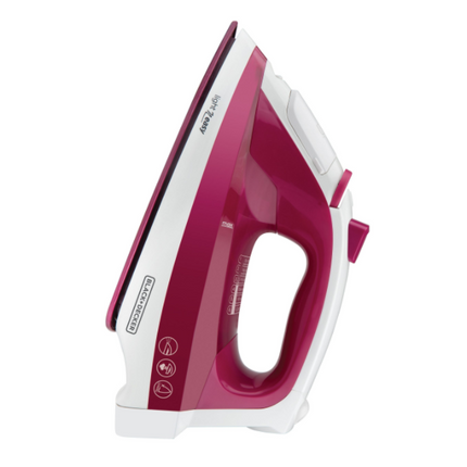 Plancha de Vapor Black+Decker IR1850 | 1200 W | Suela Cerámica Antiadherente | SmartSteam | Golpe de Vapor