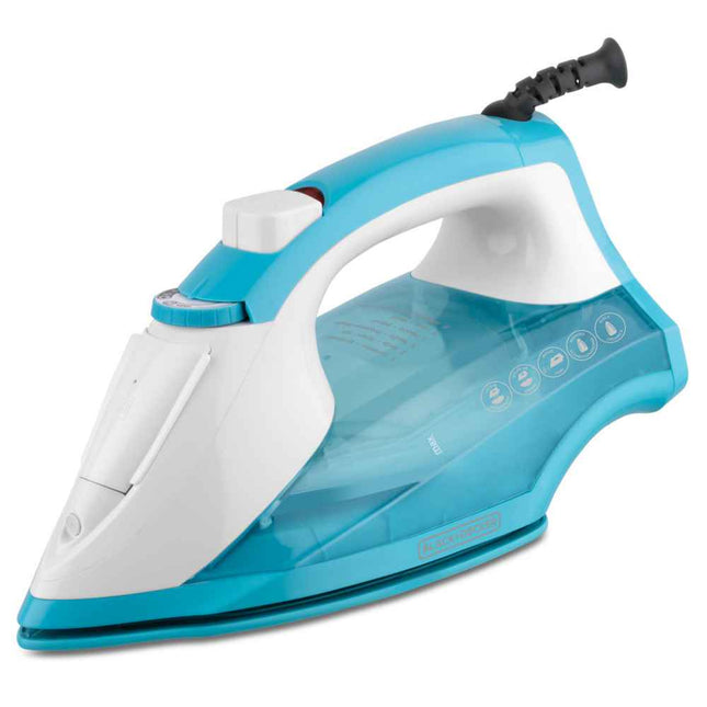 Plancha de Vapor Black+Decker IR1851 | 1200 W | Suela CeramicGlide | SmartSteam | Auto‑Apagado