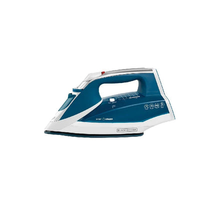 Plancha de Vapor Black+Decker IR2060 EvenSteam | 1500 W | Suela CeramicGlide | Golpe de Vapor | Tanque 300 ml