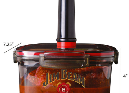 JIMBEAN Marinador al Vacío para Carnes - dimensiones del producto