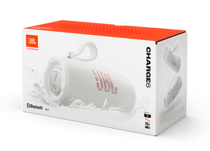 Parlante JBL Charge 6, JBLCHARGE6WHTAM