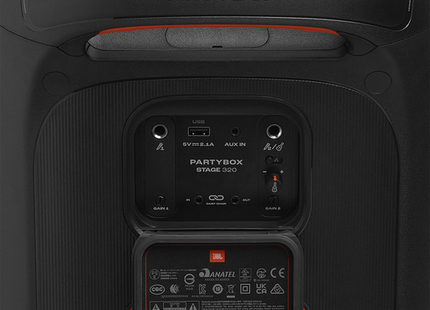 JBL PartyBox Stage 320 Parlante Bluetooth Portátil para Fiesta