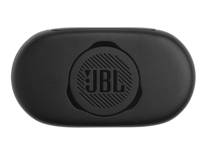 Audífonos JBL Quantum TWS con accesorios incluidos y manual de usuario