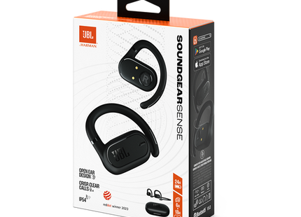 Controles táctiles y botones de los audífonos JBL Soundgear Sense