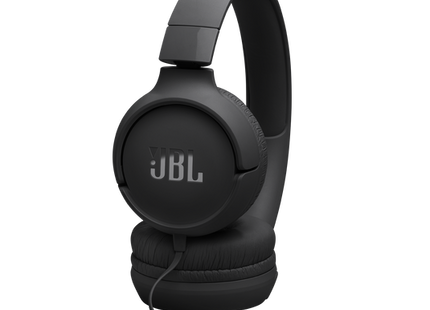 Headset JBL Tune 520C desplegados vista superior con diadema ajustable