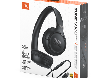 JBL Tune 530C USB-C Audífonos On-Ear con Conexión USB-C