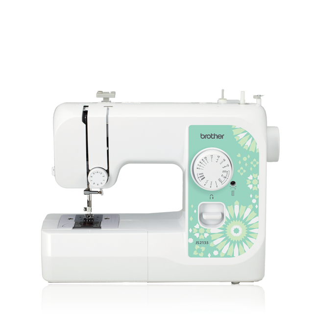 Brother JS2135 Máquina de Coser con 14 Puntadas, Ojal de 4 Pasos y Luz LED