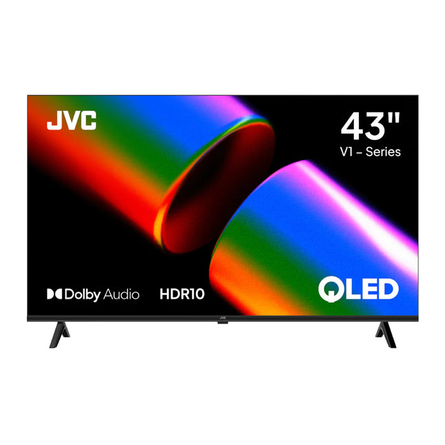 JVC televisor 43"  Qled Google TV 2K  - LT-43KM4584