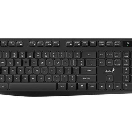 Teclado Genius KB-7200 | Alámbrico USB | Membrana | Español | Perfil bajo | Color Negro