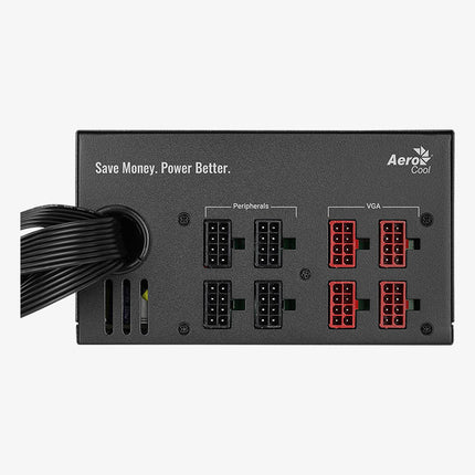 Fuente de Poder AeroCool KCAS PLUS 1200GW | 1200W | 80 Plus Gold | Fully Modular