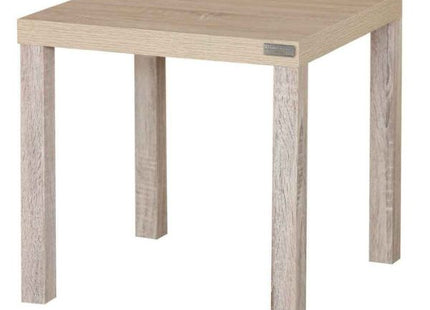 Kenneth Cole mesita color roble 45x45x44cm KCWF202102-O