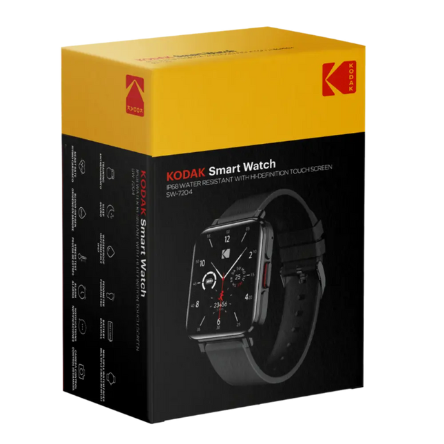 Kodak reloj inteligente SW7204 negro 1,85" full touch