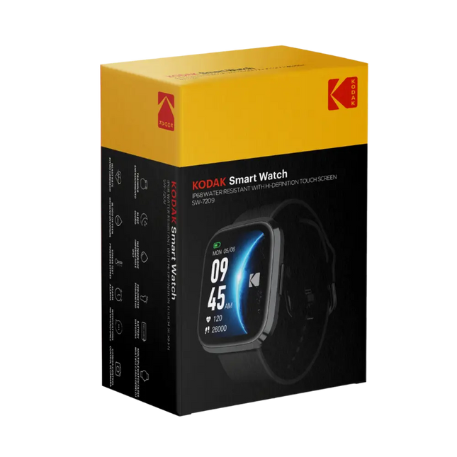Kodak reloj inteligente SW7209 negro 1,72" full touch