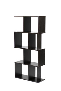 Kenneth Cole estante 4 niveles color café  W60 x H130 x D24 cm-KCWD2022051-B