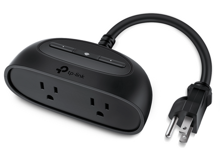 Regleta inteligente TP-Link KP400 para exterior vista frontal completa