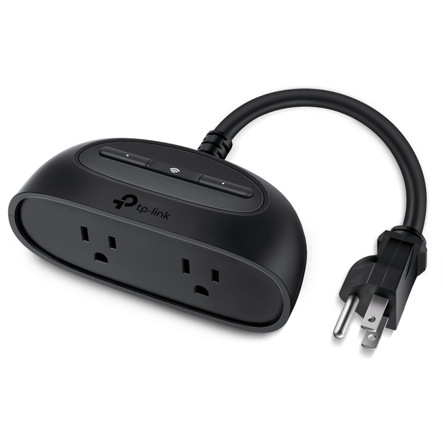 Regleta inteligente TP-Link KP400 para exterior vista frontal completa