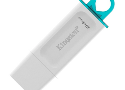 Kingston memoria exodia blanca 64GB usb 3.2 KC-U2G64-5R