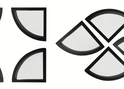 Kenneth Cole espejo 4 pz negra KCWF202124