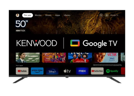 Pantalla 50" Kenwood UHD 4K Smart, LTK-K50B53GN