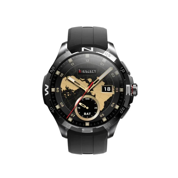 Kieslect Smartwatch con Llamadas 1.6" LTPO GPS Negro, Actor