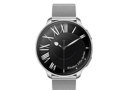 Kieslect Smartwatch para Dama 1.32" AMOLED Plateado, Elfin