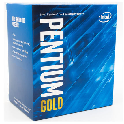 Procesador Intel Pentium Gold G6405 | 10ª Gen | 4.1 GHz | 2 Núcleos | 4MB Caché | LGA 1200