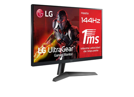 Monitor LG 27GN65R-B | 27” | FHD 1920x1080 | 144Hz | DP | HDMI | Plano Slim