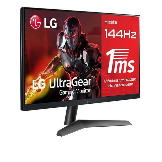 Monitor LG 27GN65R-B | 27” | FHD 1920x1080 | 144Hz | DP | HDMI | Plano Slim