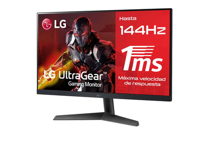Monitor LG 27GN65R-B | 27” | FHD 1920x1080 | 144Hz | DP | HDMI | Plano Slim