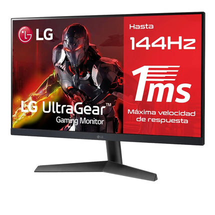 Monitor LG 27GN65R-B | 27” | FHD 1920x1080 | 144Hz | DP | HDMI | Plano Slim