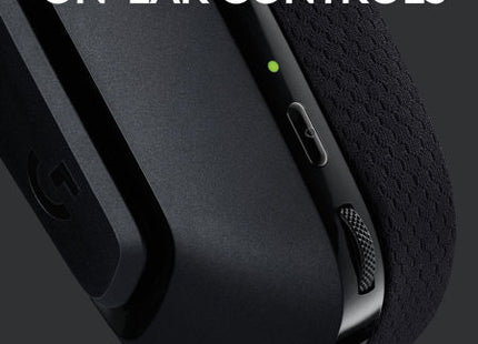 Logitech G535 auricular derecho detalle almohadillas cómodas gaming