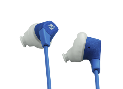 JBL Endurance Run 3C USB-C azul - detalle del diseño del auricular