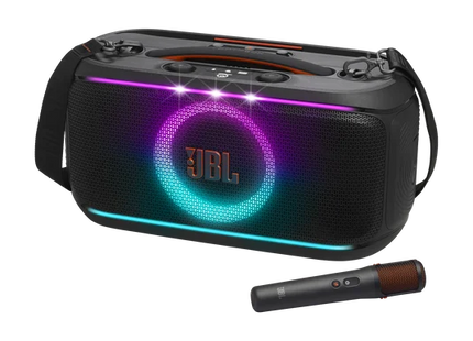 JBL PartyBox On-The-Go 2 Plus con Micrófono Inalámbrico