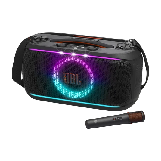 JBL PartyBox On-The-Go 2 Plus con Micrófono Inalámbrico