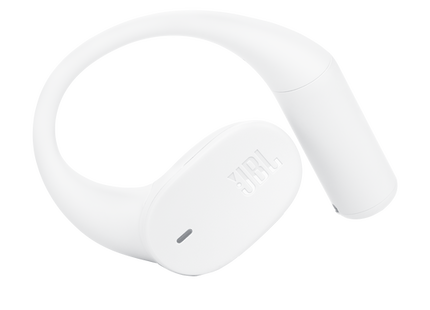 Audífonos JBL Sense Lite en uso mostrando ajuste cómodo