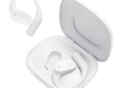 Vista lateral audífonos JBL Sense Lite con diseño abierto