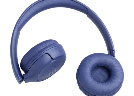 JBL Tune 530BT Azul - detalle de acabados y materiales