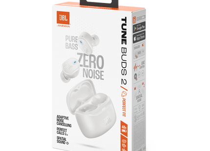 Audífonos JBL Tune Buds 2, JBLTBUDS2WHTAM