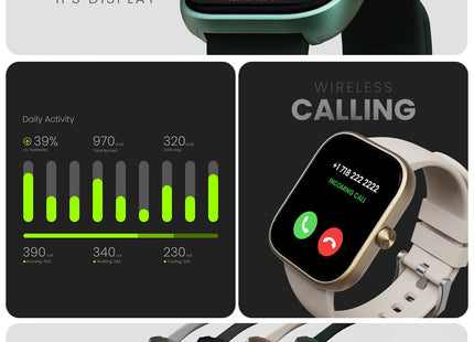 SMART WATCH HIFUTURE LUMSmart Watch HiFuture Lume | Pantalla AMOLED 1.75” | Llamadas Bluetooth | Monitoreo de Salud | Resistencia IP68