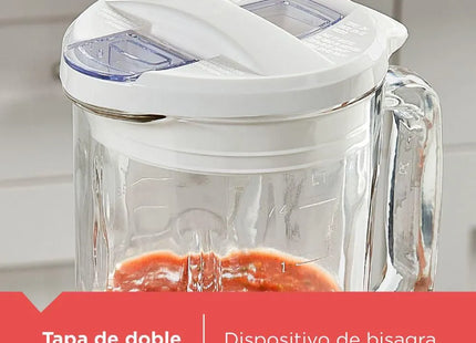Licuadora Black + Decker Ice Crush BL0876-0WDLA | 700W | 2 Velocidades | Jarra de Vidrio 1.25L | Blanca