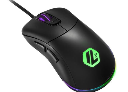 Mouse Gaming Sharkoon Light2 100 vista lateral derecha mostrando diseño ergonómico
