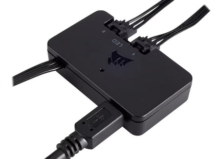 Luces LED Corsair RGB Lighting | Tiras LED con Control Individual | Compatible con iCUE | Incluye Controlador Lighting Node Pro