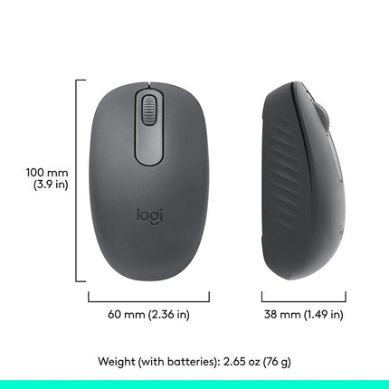 Mouse Logitech M196 | Inalámbrico | Bluetooth | 1000 DPI