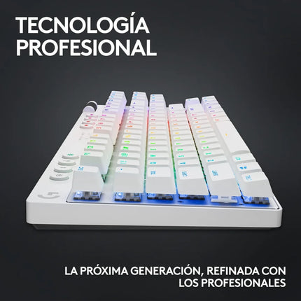 Teclado Gaming Logitech G Pro X TKL | Mecánico | Inalámbrico | RGB | Inglés