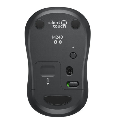 Mouse Logitech M240 For Business | Inalámbrico Bluetooth | Silencioso y Ergonómico