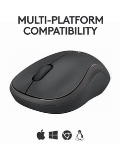 Mouse Logitech M240 Business vista lateral izquierda diseño ambidextro